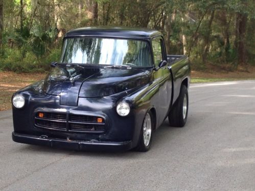 1956 dodge pickup frame off restomod hot rod 350 deluxe crate engine gull wing