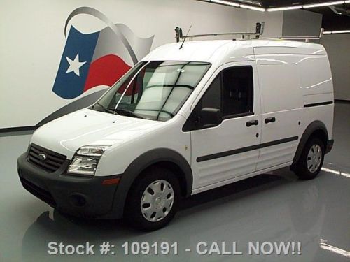 2012 ford transit connect cargo van shelving 49k miles texas direct auto