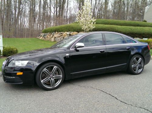 Gorgeous brilliant black 2007 audi s6 v10, fully loaded **must see**