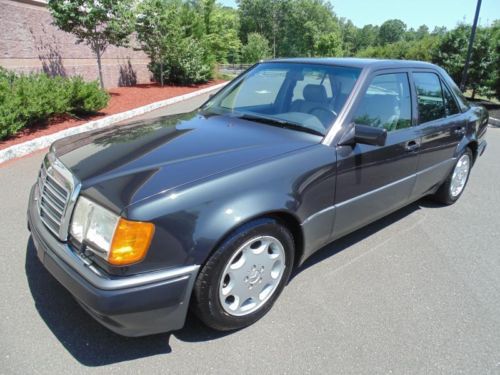 1993 mercedes-benz 500e collector car black pearl/grey low mileage porsche