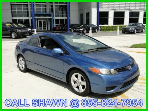 2007 honda civic ex coupe, automatic, sunroof, cd,power everything, great on gas