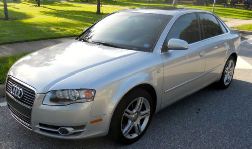 2007 audi a4 sedan 4-door 2.0l turbo. no reserve. clean inside and out