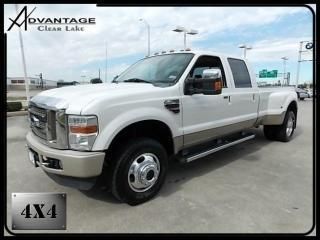 King ranch white 4x4 trailer tow package navigation power sun roof bluetooth