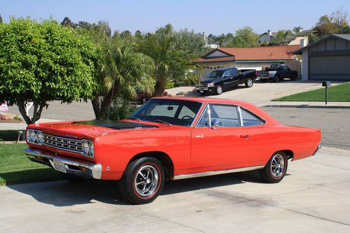 1968 plymouth roadrunner  383ci 4 speed highly optioned
