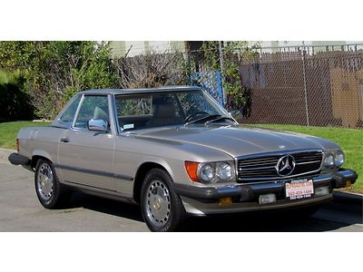 1989 mercedes-benz 560sl roadster clean pre-owned