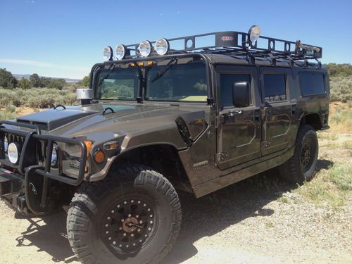 Hummer h1 wagon - many high perf factory &amp; 3rd party extras, low mileage