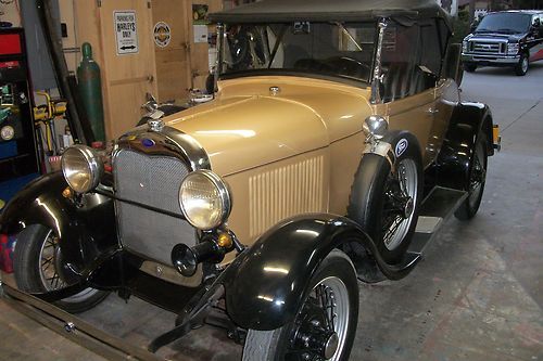 1928 1929 1930 1931 ford model a roadster dual spares rumble seat great driver