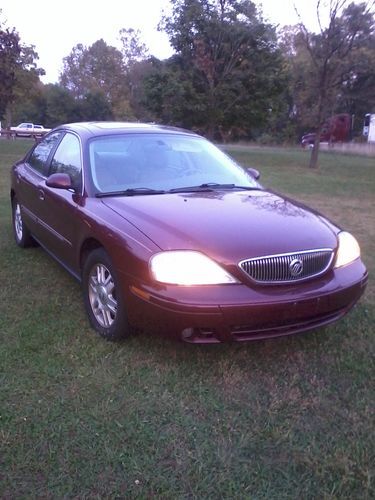 Very clean 04 mercury sable ls 24v dohc engine leather mnrf loaded  nice !