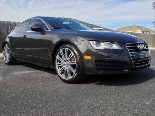 2013 audi a7 quattro base hatchback supercharged audi certified pre-owned