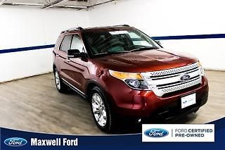14 explorer xlt 4x2, heated leather, navi, sync, pwr liftgate, rev cam , 1 owner