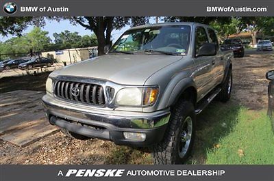 Toyota tacoma doublecab prerunner v6 auto low miles 4 dr truck automatic gasolin