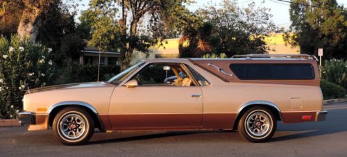 California original, 1986 chvey el camino/gmc caballero, grandpa&#039;s car,118k orig