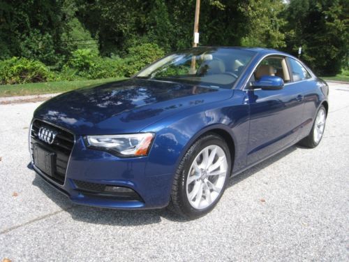 2013 audi a5 2.0t quattro only 19k miles premium plus package like brand new