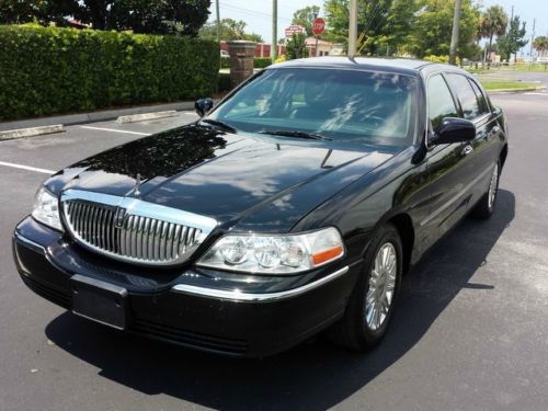 2011 lincoln town car executive l with limo package-highest bid win !!no reserve
