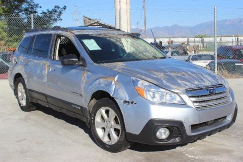 2013 subaru outback 2.5i premium damaged repairable salvage priced to sell! l@@k