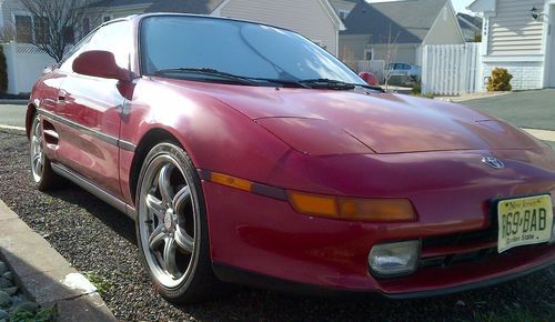 Toyota mr2 turbo -  low milage_t-top, leather, dvd, bluetooth,