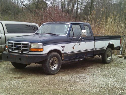 1997 ford f250 - powerstroke - 7.3 turbo diesel - runs perfect !!  no reserve !!