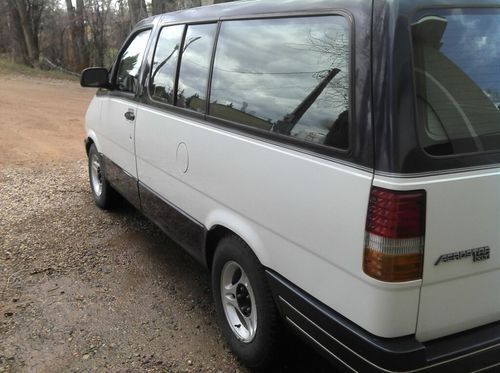 1991 ford aerostar  *rare* mint only 72k miles manual trans, will trade