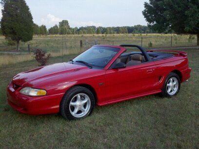 1995 ford mustang gt convertible 5 speed very clean all stock unmolested car