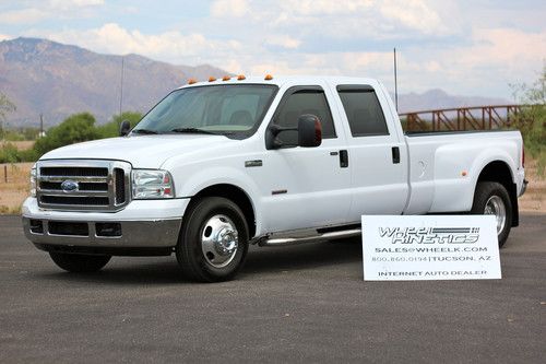 2006 ford f350 diesel 4x4 dually drw 4wd 116k miles crew cab see video