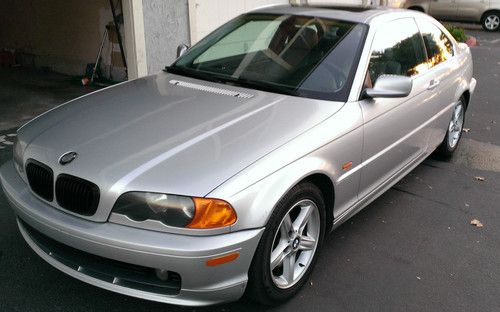 Well maintained silver bmw 328ci 2 door coup with premium package