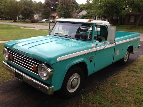 Old school 1967 dodge d200 sweptline truck pickup original condition must see!