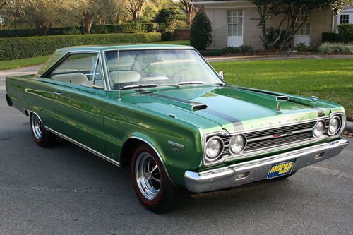 Real deal frame off  restoration- 1967 plymouth gtx 440 coupe - 2900 miles