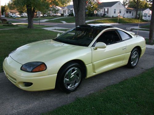 1994 dodge stealth r/t twin turbo pearl yellow rare! 1 of 235 made