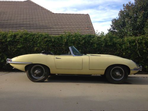 1966 jaguar e-type xke roadster. 4.2 ltr ser. one. 19,690 orig. miles, two owner