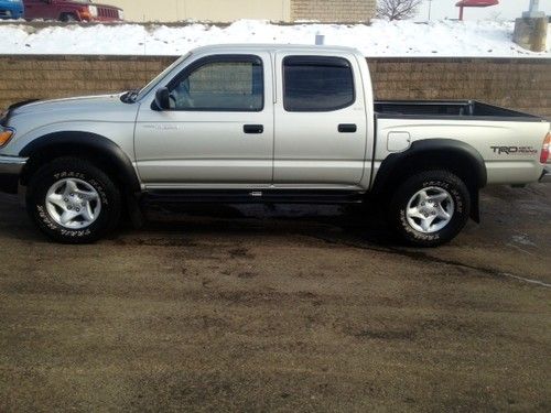 2002 toyota tacoma double cab trd off road 4x4 low miles excellent shape