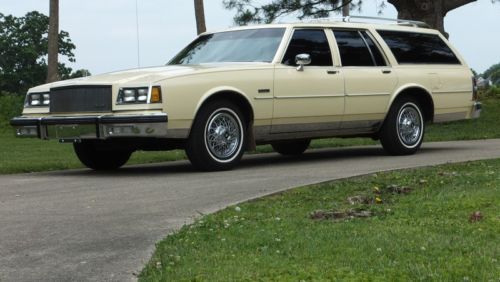 86~1986~buick~lesabre~estate~wagon~original~miles