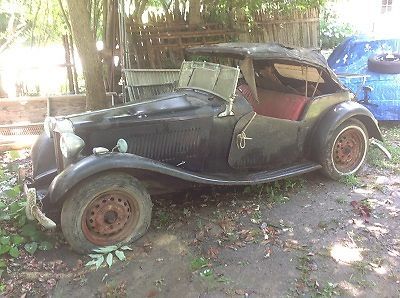 1953 mg td roadster project or parts with title no reserve