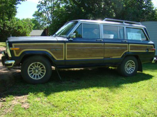 1987 jeep grand wagoneer base sport utility 4-door 5.9l 4wd 144000 p/u minnesota