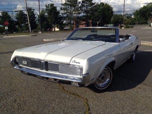 1969 mercury cougar convertible - not xr7 - mustang younger brother?