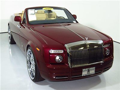 2010 rolls-royce phantom drophead convertible 11k miles stainless pack camera&#039;s