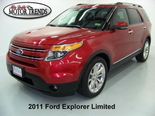 2011 ford explorer limited navigation pano roof rearcam sync leather heated 67k