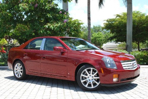 2006 cadillac cts v6 3.6l rwd 5-speed auto premium pkg leather htd seats 18alloy