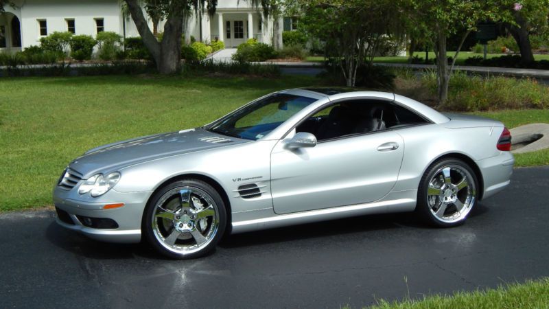 2003 mercedes-benz sl-class sl55 amg roadster - only 41k miles