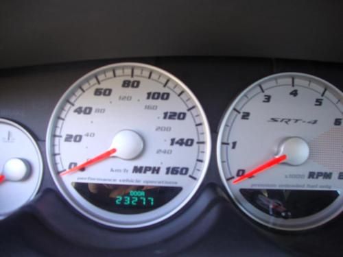 2005 dodge neon srt-4 sedan stone white 23,277 miles completely stock