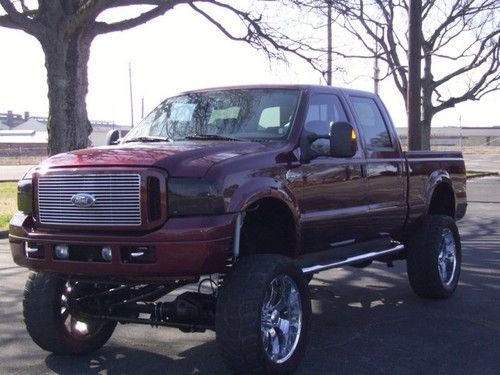 2006 ford f-350 crew cab diesel harley! bank repo!absolute auction!no reserve!