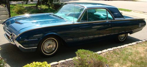 1961 thunderbird, 64k miles, 3rd owner, garaged, gorgeous original condition!!