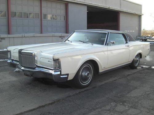 1969 lincoln continental mark iii luxury sport coupe