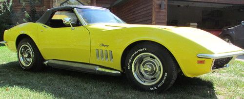 1969 corvette convertible full off frame restore 69 vett roadster