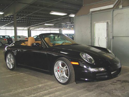 2007 porsche carrera 911 s cabriolet bose sound sport chrono package plus