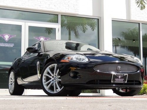 Garage kept 1 owner xk coupe only 25k miles tech pkg 20 wheels loaded and prist
