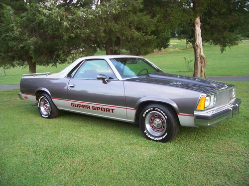 1980 chevy el camino super sport v8 automatic 100% rustfree must see!!! ac