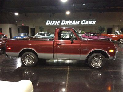 Solid striaght dependable georgia pick up 350 v8 manual shift 71 chevy short bed