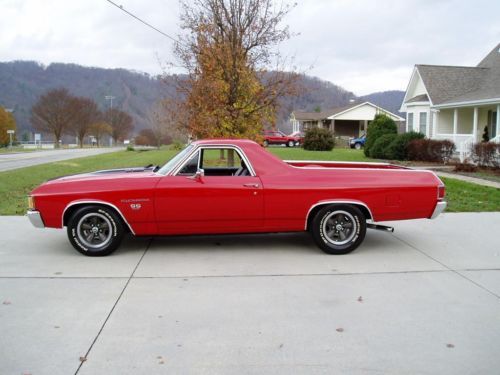 1972 chevrolet el camino ss..454 v8. 11k actual miles..  one of the best ..