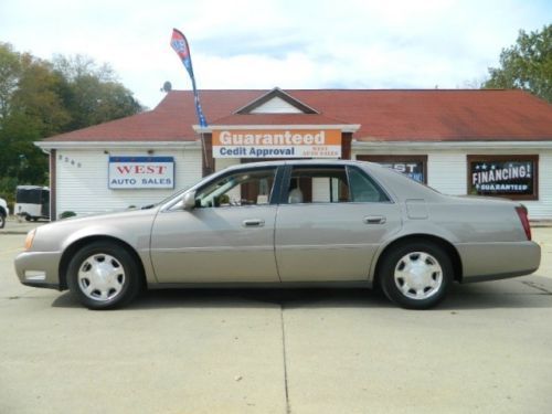2001 cadillac deville 4dr sdn v8 leather heated seats a