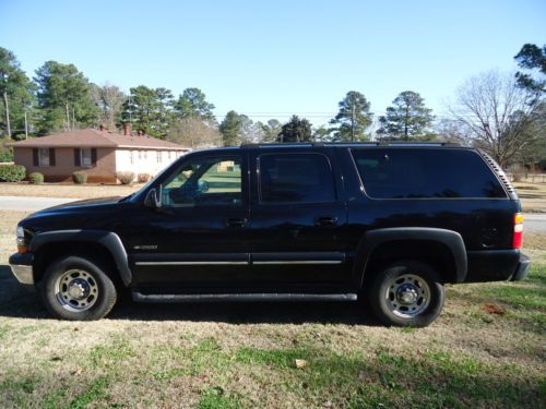 2000 chevrolet suburban 2500 lt 4x4, 6.0l v8, heated leather, sunroof no reserve